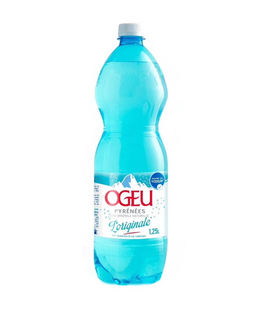 EAU GAZEUSE OGEU FINES BULLES 1,25L EAU GAZEUSE OGEU FINES BULLES 1,25L