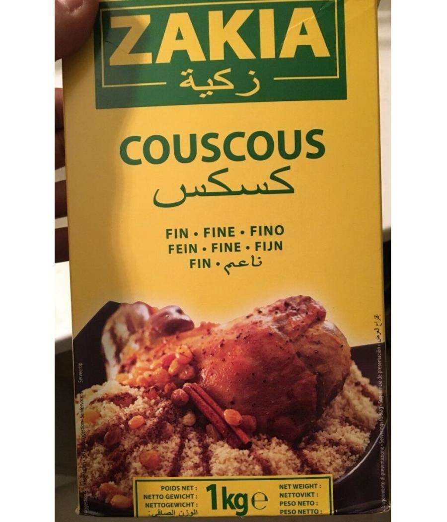 COUSCOUS ZAKIA 1 KG COUSCOUS ZAKIA 1 KG