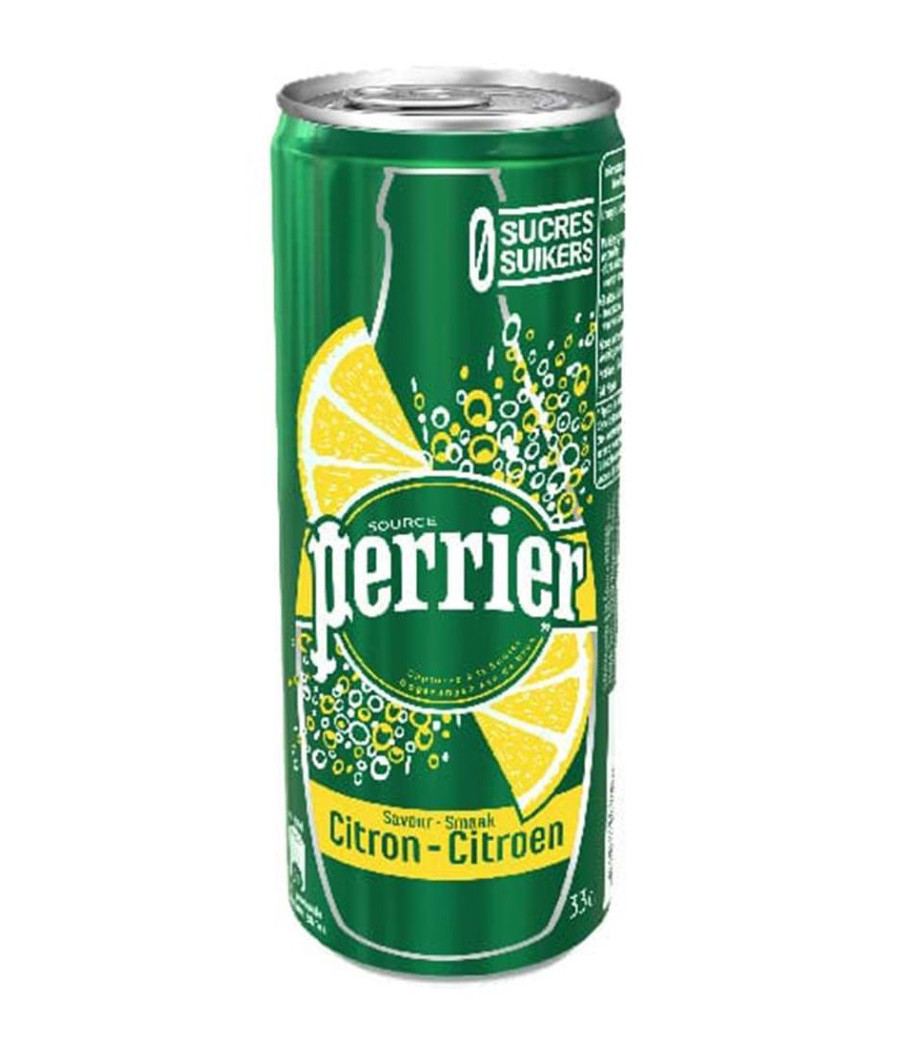 EAU GAZEUSE PERRIER CITRON JAUNE 33CL EAU GAZEUSE PERRIER CITRON JAUNE 33CL