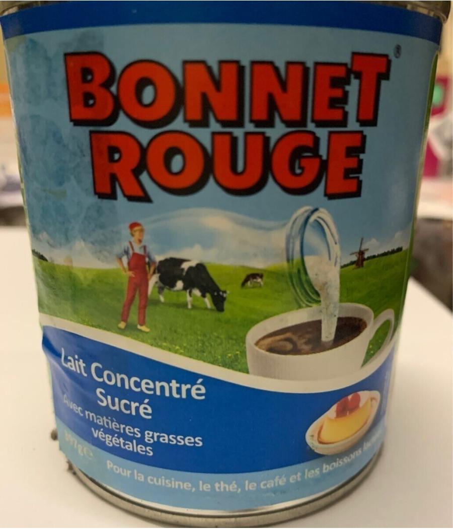 LAIT BONNET ROUGE CONCENTRE SUCRE 397G LAIT BONNET ROUGE CONCENTRE SUCRE 397G