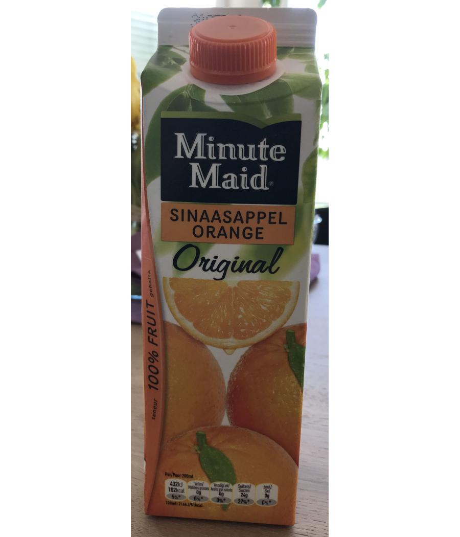 JUS DE FRUITS D'ORANGE CALCIUM & VITAMIN D MINUTE MAIDE 1L JUS DE FRUITS D'ORANGE CALCIUM & VITAMIN D MINUTE MAIDE 1L