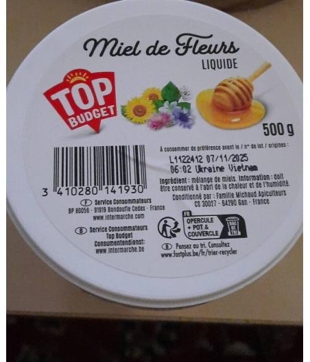 MIEL DE FLEURS LIQUIDE