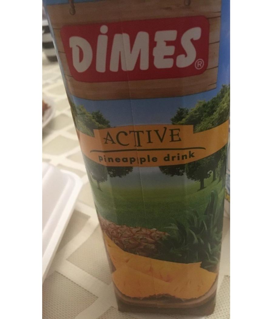 JUS DE FRUITS D'ANANAS DIMES 1L JUS DE FRUITS D'ANANAS DIMES 1L