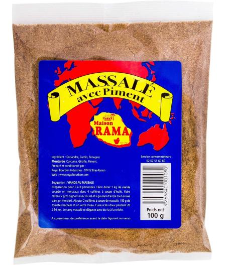 MASSALE PIMENT SACHET 100G RAMA 0,1 KG