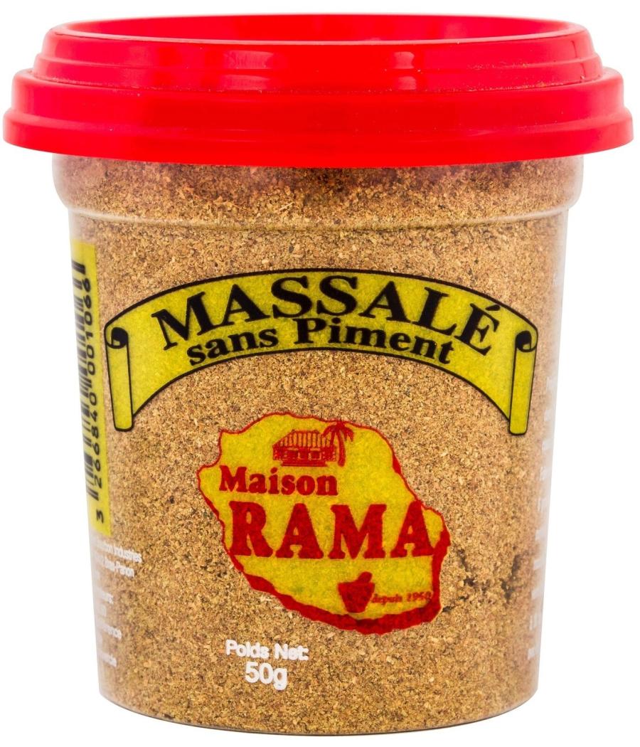 MASSALE SANS PIMENT POT 50G RAMA 0,05 KG MASSALE SANS PIMENT POT 50G RAMA 0,05 KG