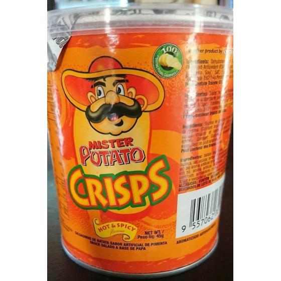 MISTER POTATO HOT & SPICY 45G