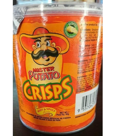 MISTER POTATO HOT & SPICY 45G