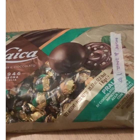 CHOC LT BOULE NOIS FOUR CREME CEREA 1KG