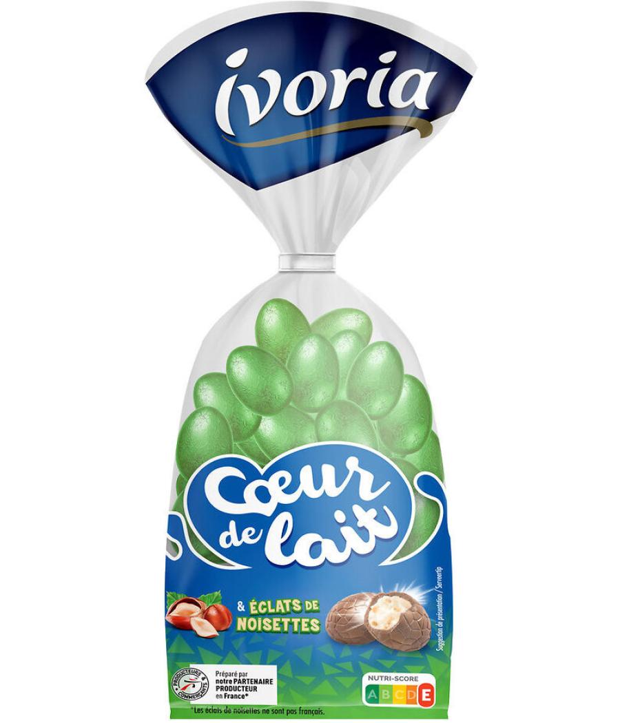 SACHET PETITS OEUFS FUN FOURRAGE LAIT ET ECLATS DE NOISETTES - 200G 200 G SACHET PETITS OEUFS FUN FOURRAGE LAIT ET ECLATS DE NOISETTES - 200G 200 G