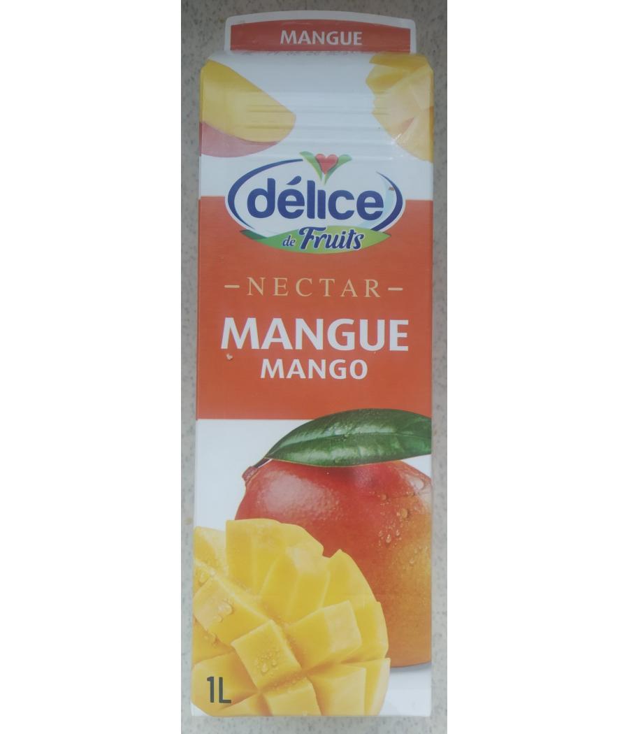 JUS DE FRUITS A LA MANGUE DELICE DE FRUIT NECTAR 1L JUS DE FRUITS A LA MANGUE DELICE DE FRUIT NECTAR 1L