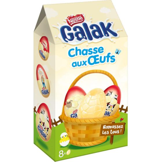 BOITE D\'OEUFS AU CHOCOLAT