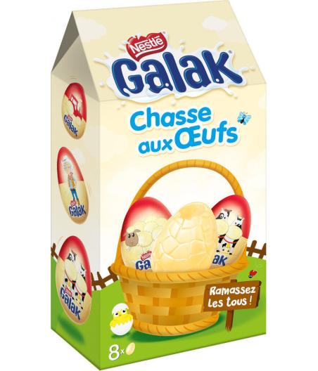 BOITE D\'OEUFS AU CHOCOLAT