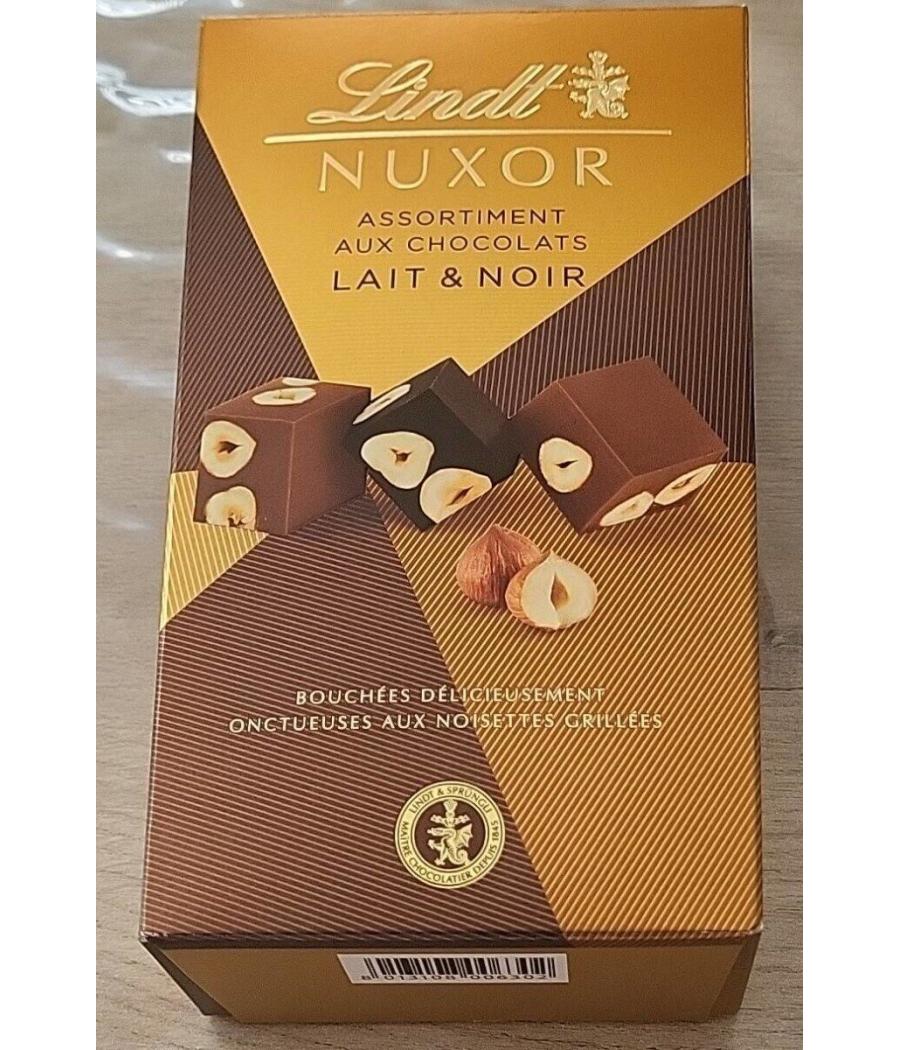 NUXOR ASSORTIMENT AUX CHOCOLATS LAIT ET NOIR 165 G NUXOR ASSORTIMENT AUX CHOCOLATS LAIT ET NOIR 165 G
