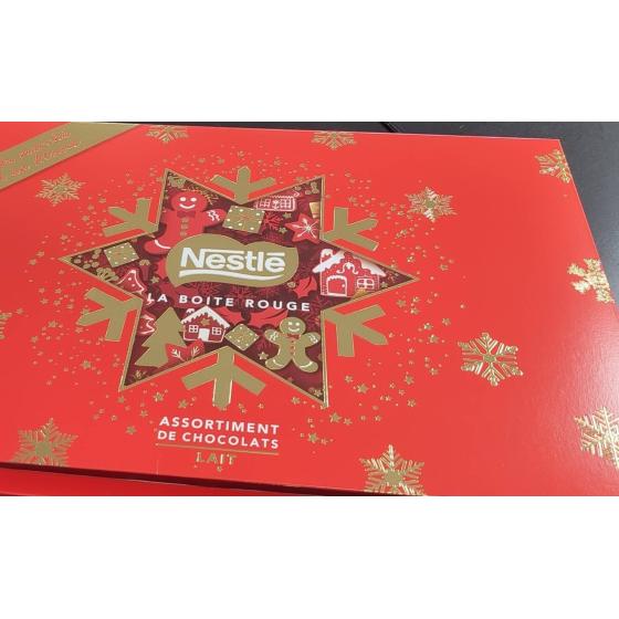 NESTLE LA BTE ROUGE SAVEURS DE NOEL LAIT 385 G 17 385G 17 385G 17 385G 17 385G