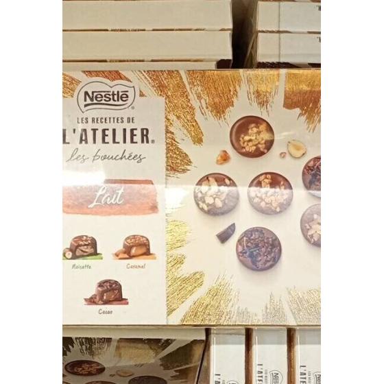 LES RECETTES DE L`ATELIER LES BOUCHEES LAIT 189 G