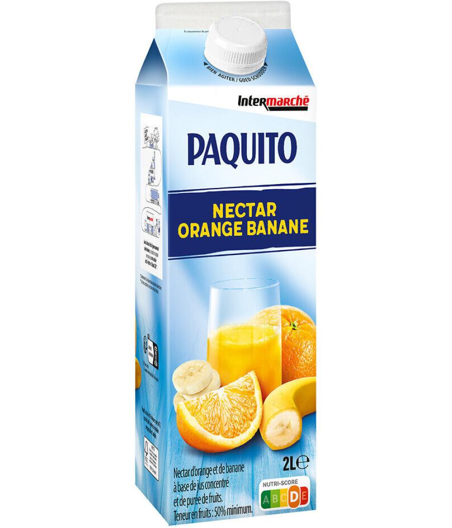 NECTAR ORANGE BANANE PAQUITO 2L NECTAR ORANGE BANANE PAQUITO 2L