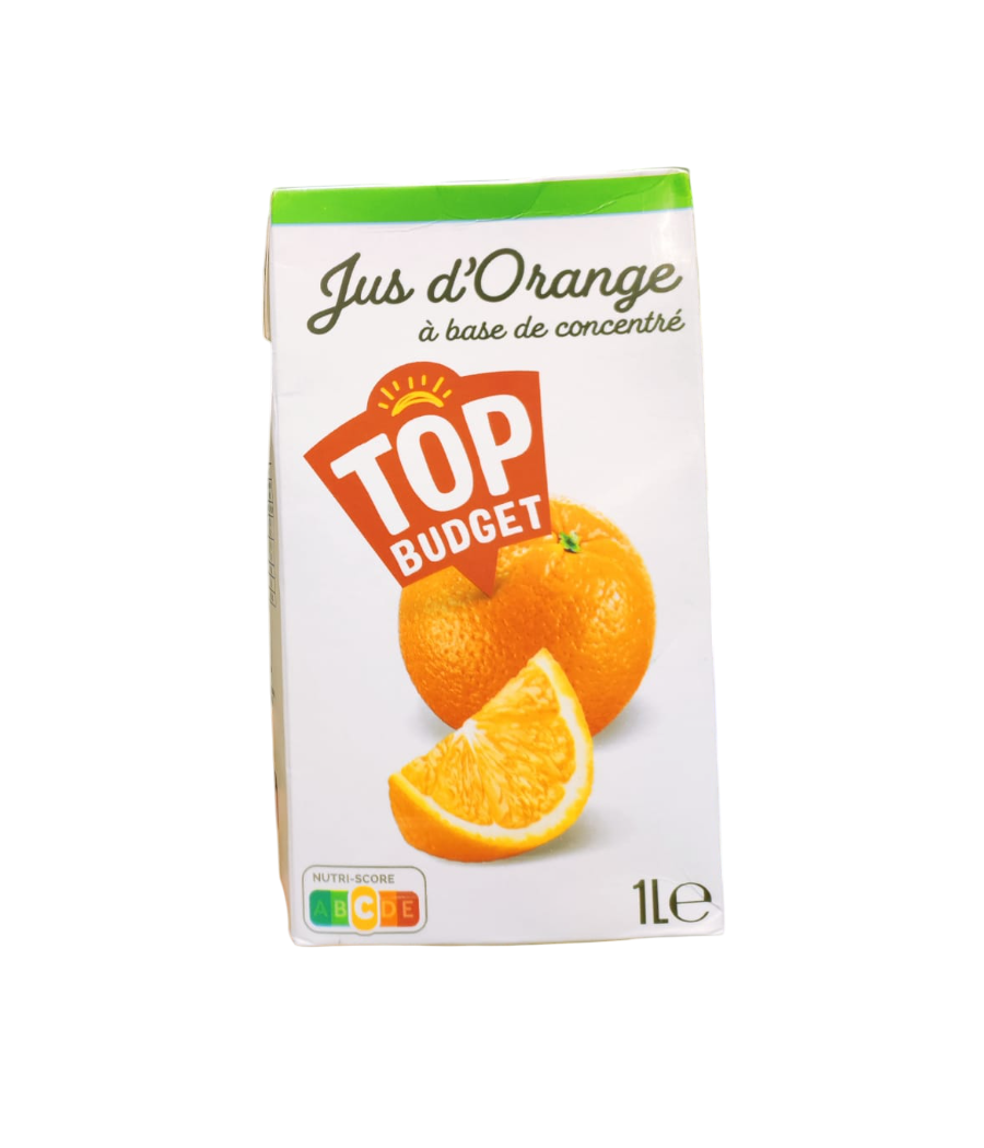 JUS D'ORANGE ABC TOP BUDGET 1L JUS D'ORANGE ABC TOP BUDGET 1L
