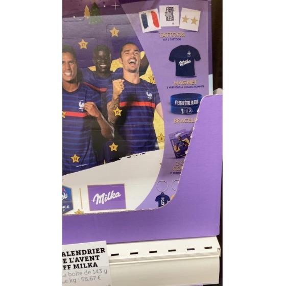 CALENDRIER DE L’AVANT FFF MILKA 143G