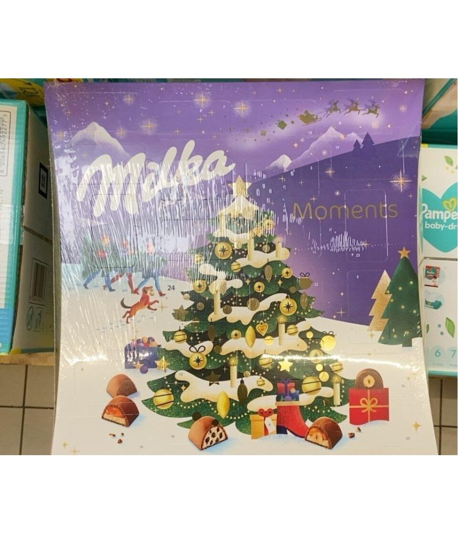CALENDRIER DE L AVENT MOMENTS 214G MILKA CALENDRIER DE L AVENT MOMENTS 214G MILKA