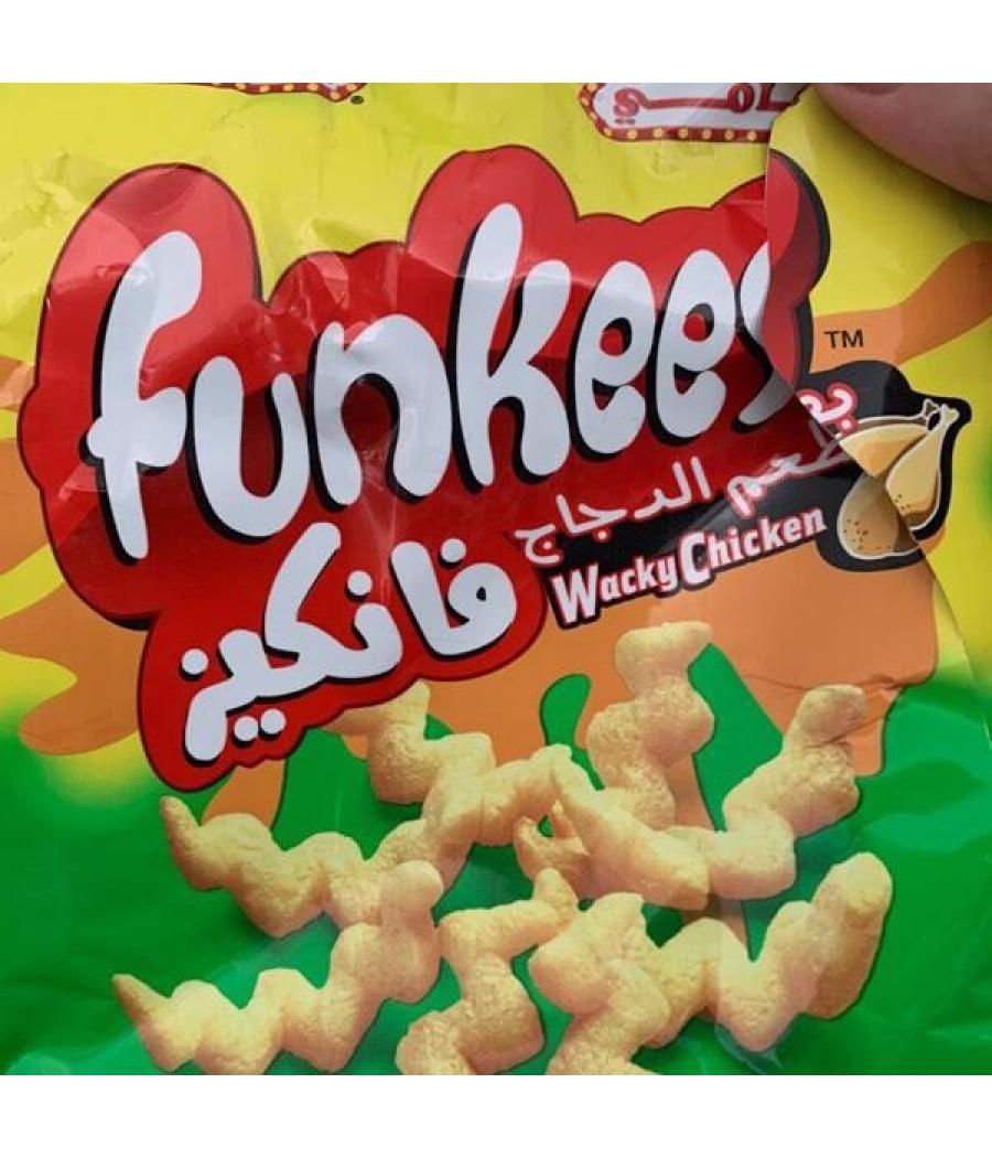 SNACK MAIS POULET 15G FUNKEES SNACK MAIS POULET 15G FUNKEES