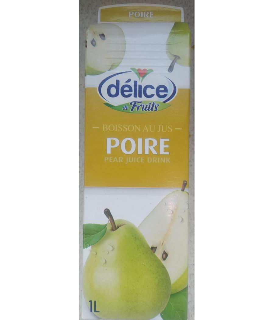 JUS DE POIRE DELICE 1L JUS DE POIRE DELICE 1L