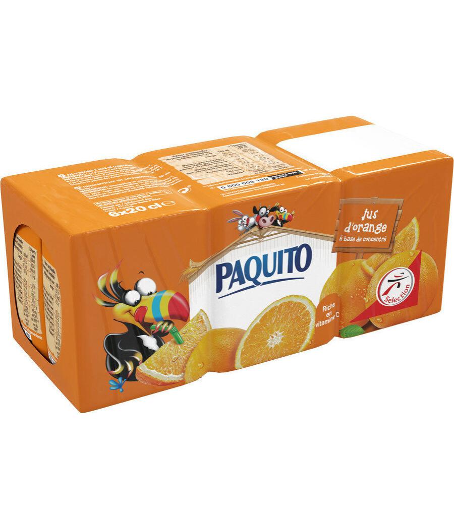 JUS D\'ORANGE 6 X 20 CL PACK DE 6 JUS D\'ORANGE 6 X 20 CL PACK DE 6