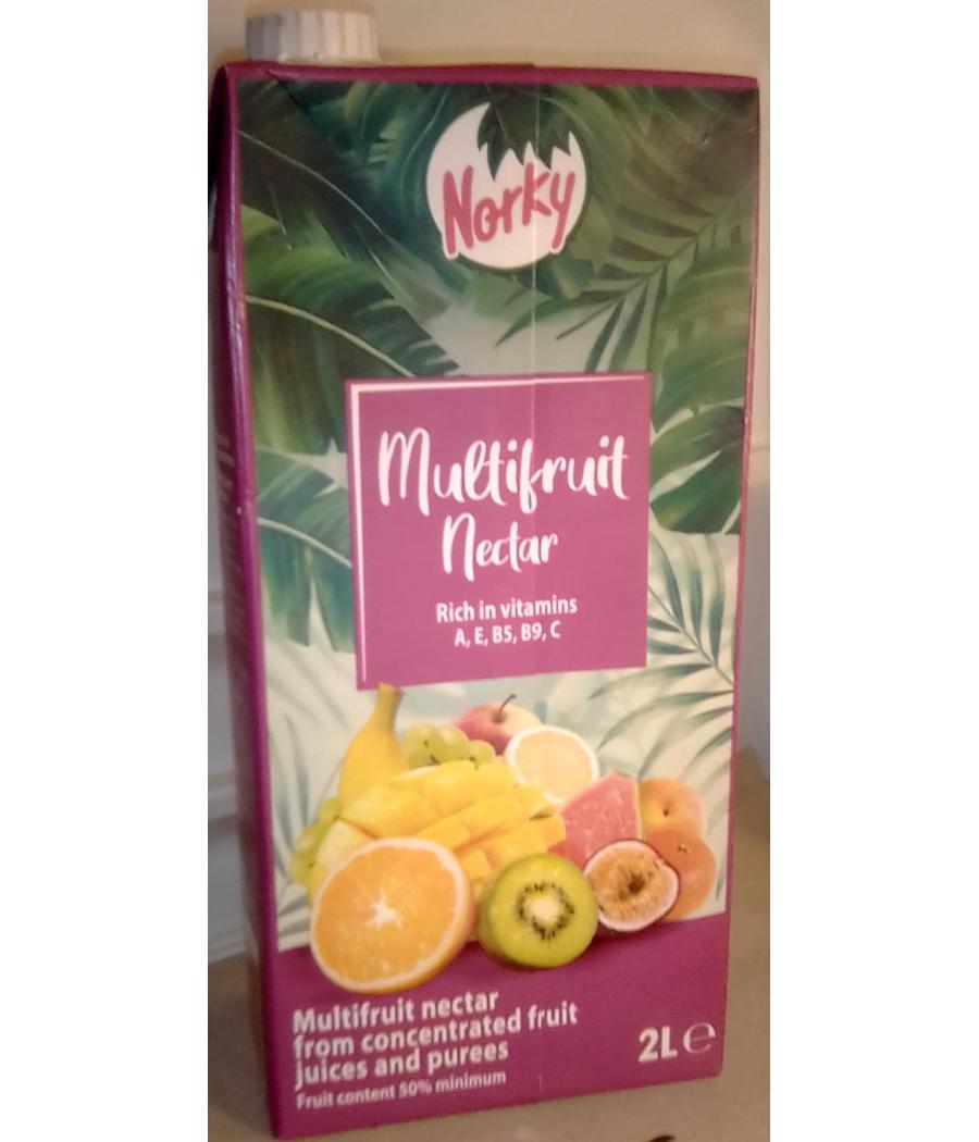 JUS MULTIFRUITS NORKY 2L JUS MULTIFRUITS NORKY 2L