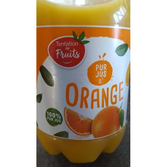 JUS DE FRUITS PUR D\'ORANGE