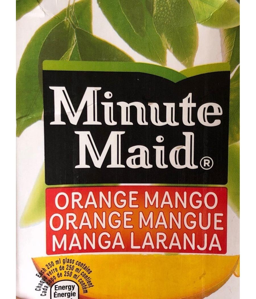 JUS DE FRUITS MINUTE MAID FRUIT JUICE MANGO ORANGE 1 X 1L (SINGLE) JUS DE FRUITS MINUTE MAID FRUIT JUICE MANGO ORANGE 1 X 1L (SINGLE)