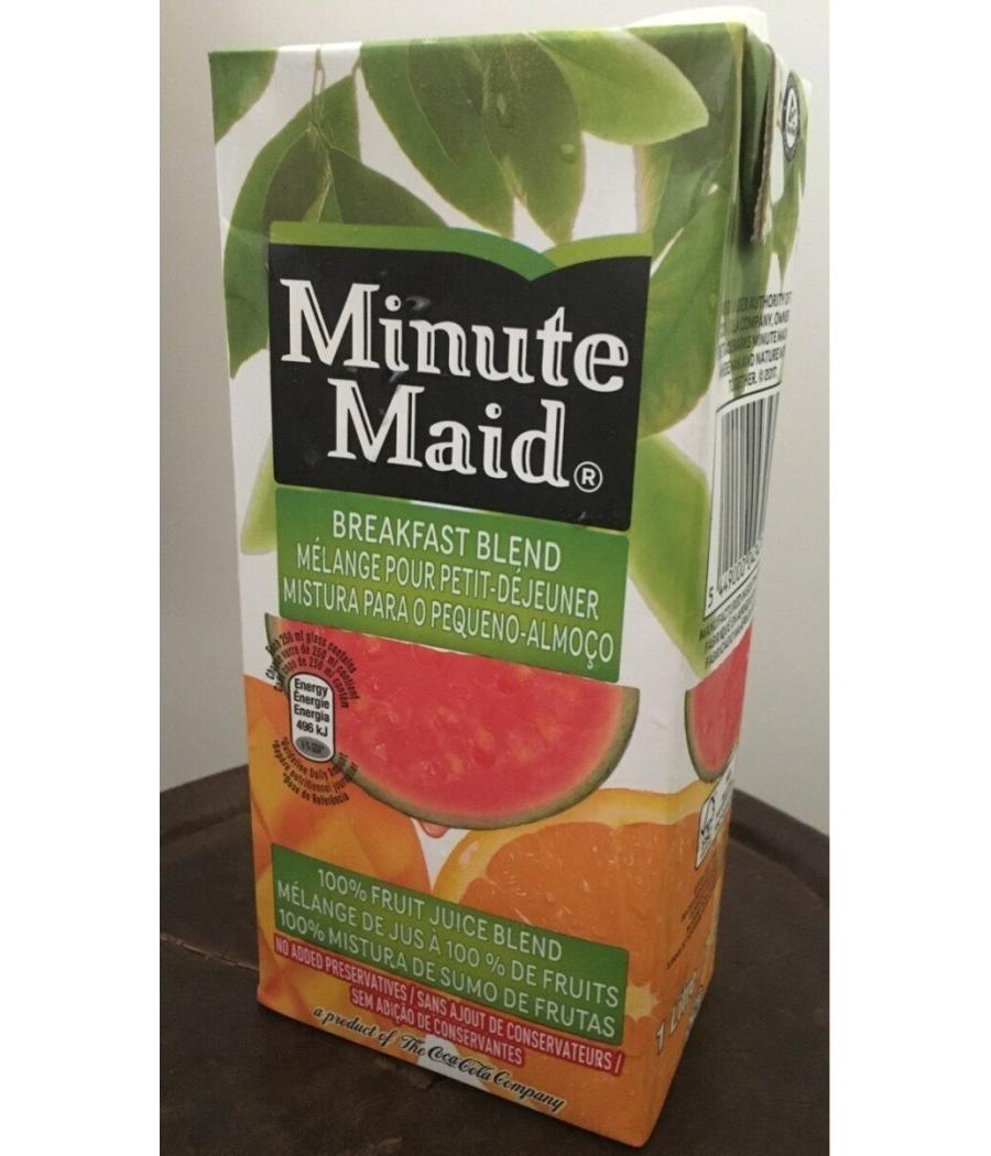 JUS DE FRUITS MINUTE MAID BREAKFAST BLEND 1 L JUS DE FRUITS MINUTE MAID BREAKFAST BLEND 1 L