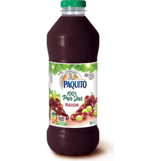 JUS DE FRUITS 100% PUR - RAISIN