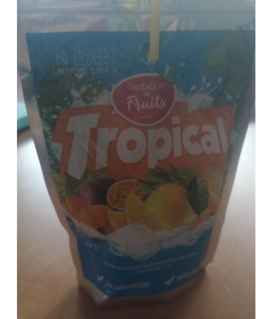 JUS DE FRUITS TROPICAL JUS DE FRUITS TROPICAL