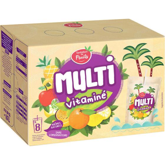 JUS DE FRUITS MURI VITAMINE PACK 6