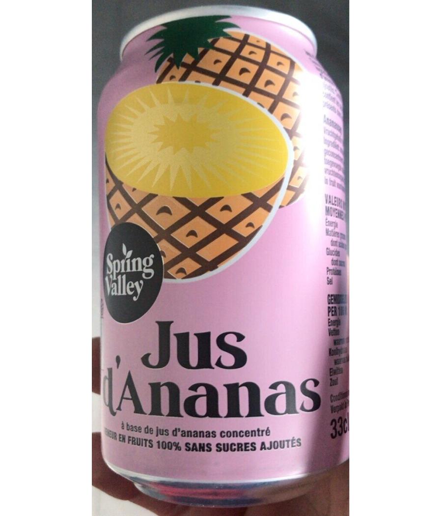 JUS DE FRUITS D’ANANAS 33CL JUS DE FRUITS D’ANANAS 33CL