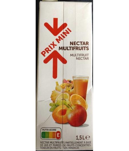 JUS DE FRUITS NECTAR MULTIFRUITS 1,5 L