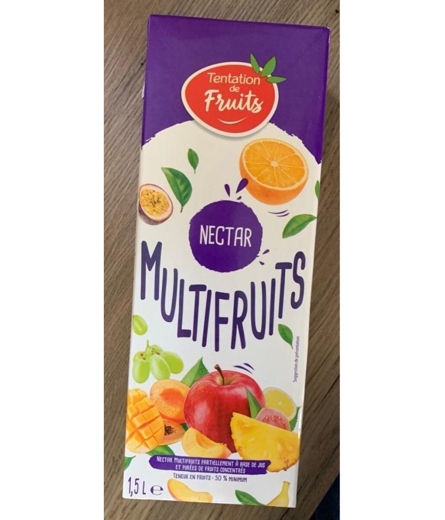 JUS DE FRUITS NECTAR MULTIFRUITS 1,5 L JUS DE FRUITS NECTAR MULTIFRUITS 1,5 L