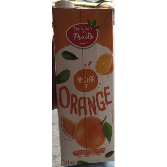 JUS DE FRUITS NECTAR D\'ORANGE