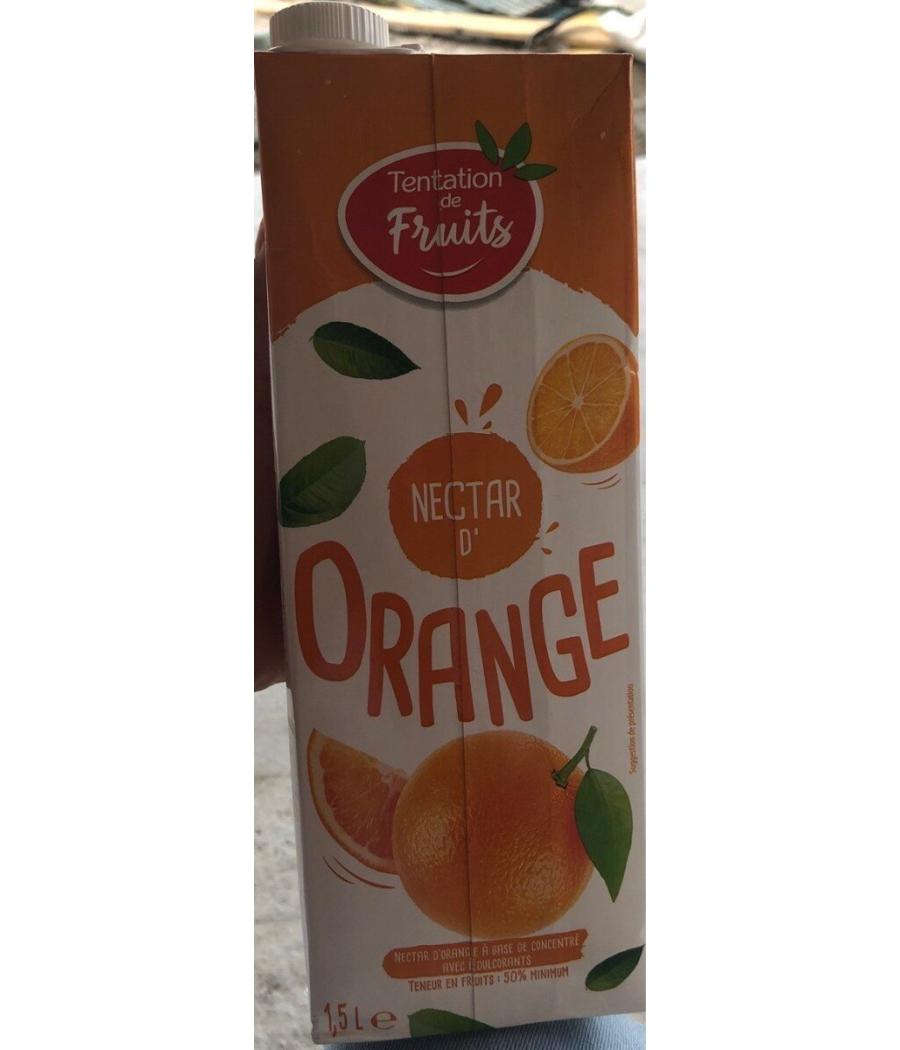 JUS DE FRUITS NECTAR D\'ORANGE JUS DE FRUITS NECTAR D\'ORANGE