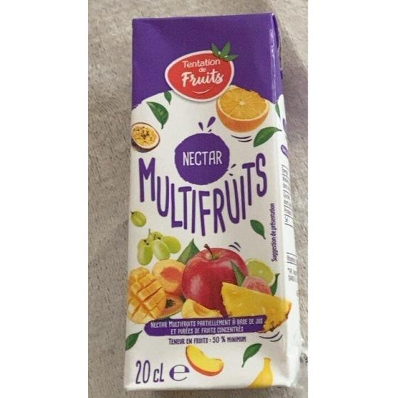 JUS DE FRUITS NECTAR MULTIFRUITS 20 CL