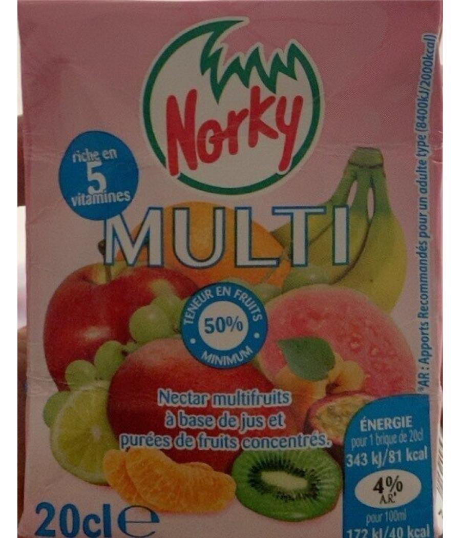 JUS DE FRUITS MULTI 20 CL JUS DE FRUITS MULTI 20 CL