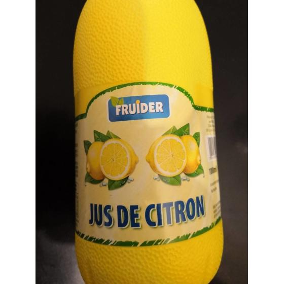 SIROP JUS DE CITRON