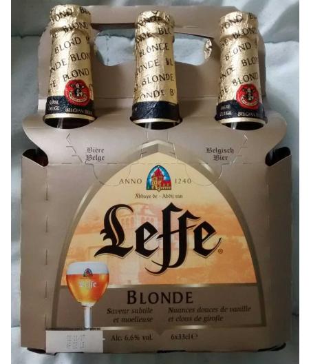 LEFFE BLONDE 6*33CL