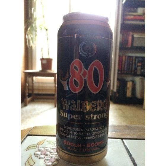 BIERE 8.0 WALBERG SUPER STRONG 500 ML 7.0% VOLUME