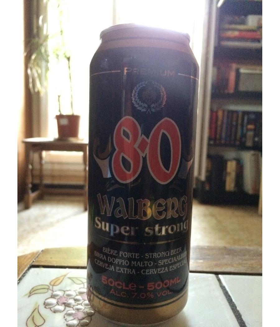 BIERE 8.0 WALBERG SUPER STRONG 500 ML 7.0% VOLUME BIERE 8.0 WALBERG SUPER STRONG 500 ML 7.0% VOLUME