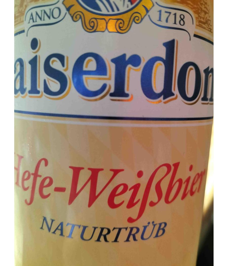 BIERE BLANCHE 1L KAISERDOM BIERE BLANCHE 1L KAISERDOM