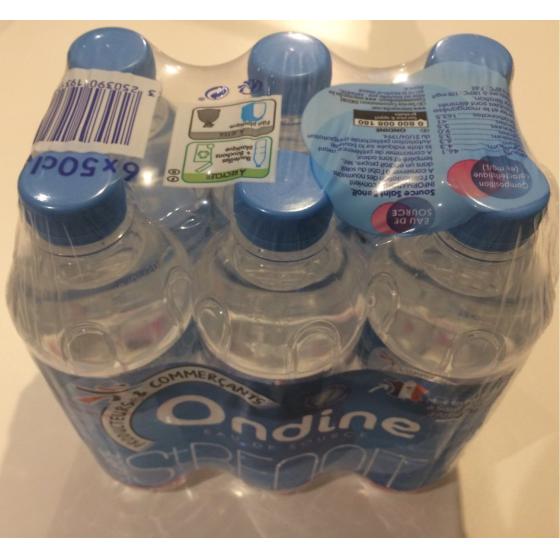 EAU DE SOURCE ONDINE 6 X 50 CL PACK 6