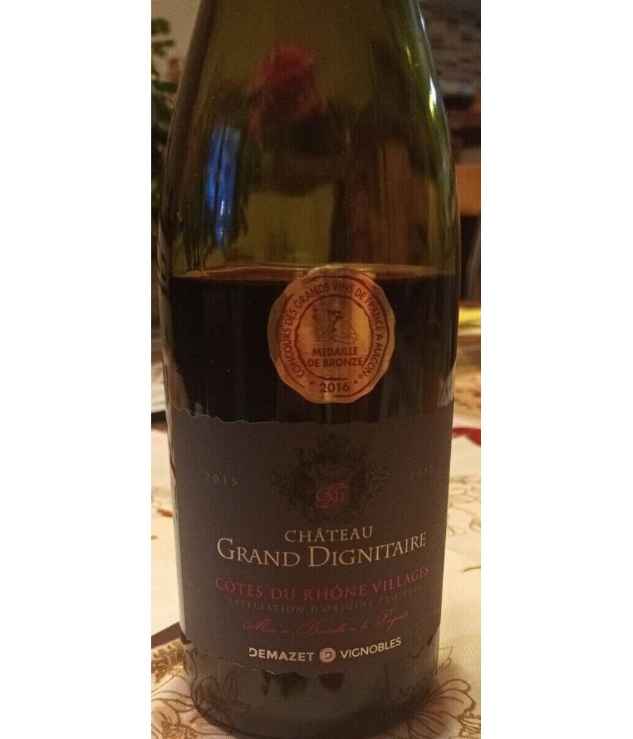 VIN "CHATEAU GRAND DIGNITAIRE" VIN "CHATEAU GRAND DIGNITAIRE"
