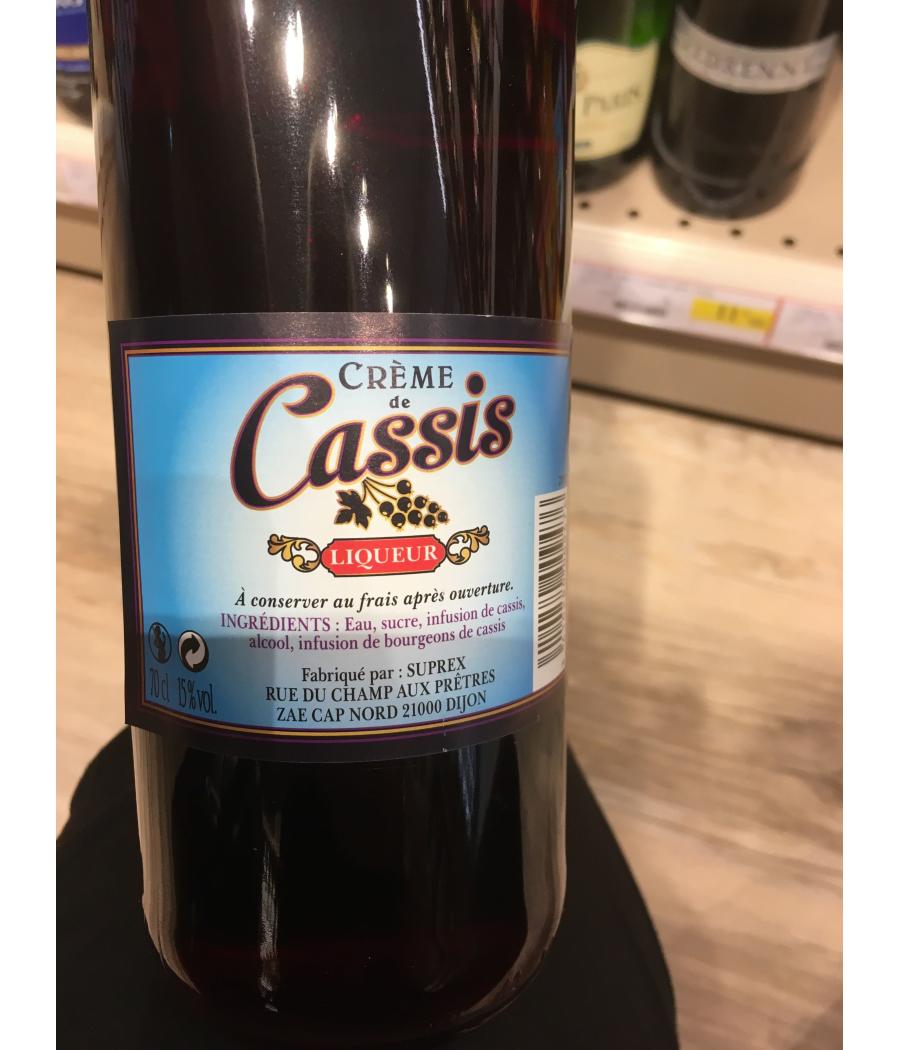 CREME CASSIS 1ER PRIX CREME CASSIS 1ER PRIX