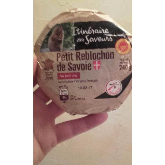 PETIT REBLOCHON DE SAVOIE AU LAIT CRU 240 G