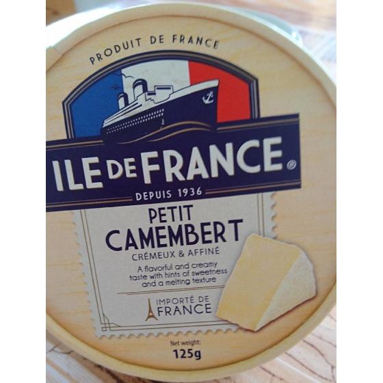 PETIT CAMEMBERT ILE DE FRANCE X 125G 125 G